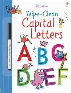 Wipe-Clean Capital Letters (Usborne Wipe-Clean Books)