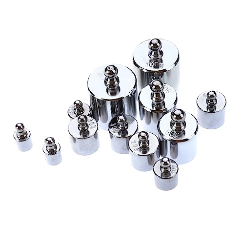 PLAFOPE Calibration Weights Balance Weights for Accurate Scale Calibration Includes Tweezers for Convenient Use for Laboratory and Educational Applications