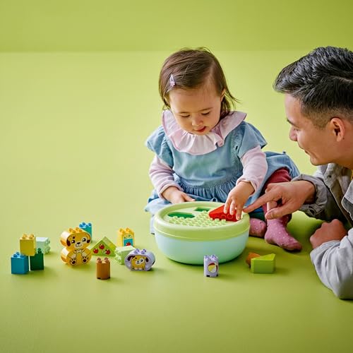 LEGO Duplo My First Trieur De Formes : La Niche du Chiot - Jeu Educatif pour Jeunes Enfants avec Briques Colorées - Stimule La Motricité Fine chez Les Filles Et Les Garçons Dès 18 Mois 10441