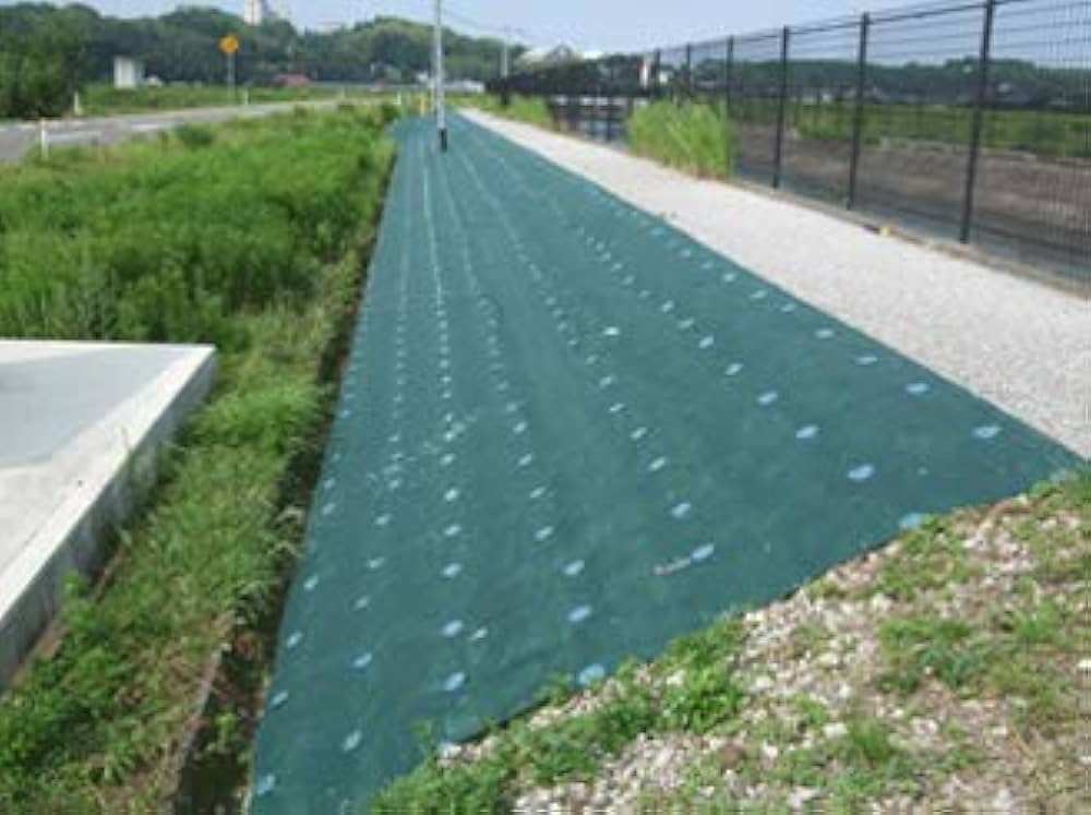 コ型止めピン※200mm×600個入り/GFワッシャー×600個入り(グリーン) コ型ピン200mm（600本入） [環境スマイル]