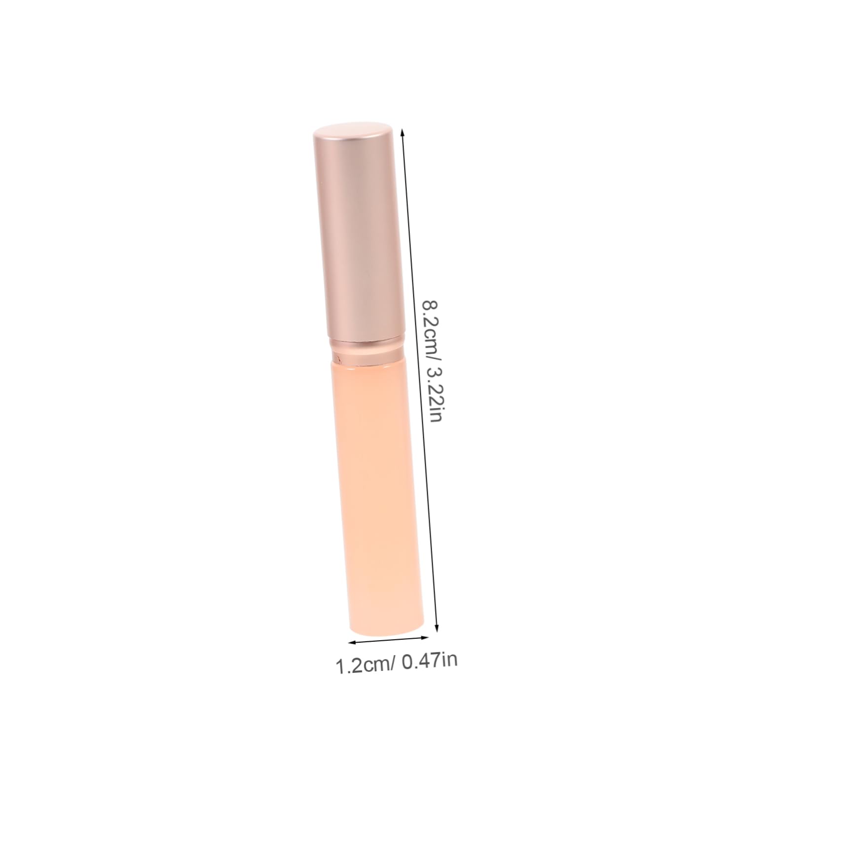 FOYTOKI Silicone Lip Brush Set 2 Pack Makeup Applicator for Lipstick Easy to Carry Lip Gloss w