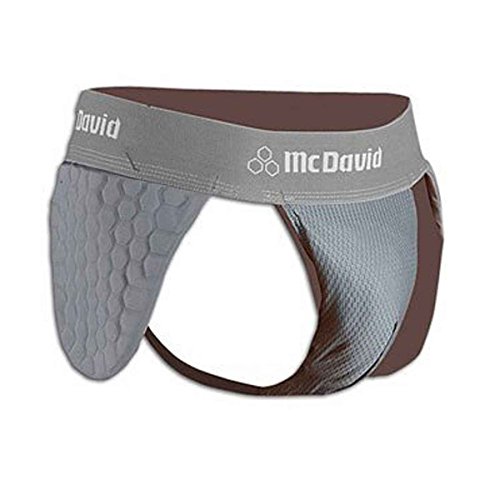 McDavid Hex Athletic Supporter/Mesh, Small, Gray