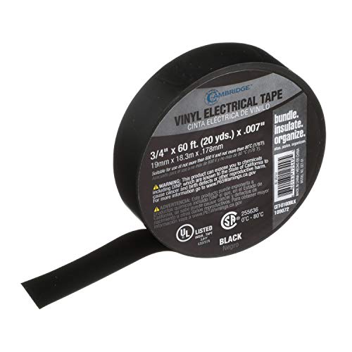 Seachoice Electrical Tape Black 3/4 In. X 60 Ft.