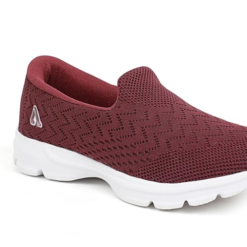 Image of Aqualite SKR-131 Premium Lightweight Casual Shoes with Comfort Cushion & Slip-On Dailywear Shoes for Women