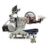 INTSUPERMAI 220V Multi-funchion Variable Speed 2X72 inch Belt Grinder Double Stands Belt Sander Grinding Polishing Machine