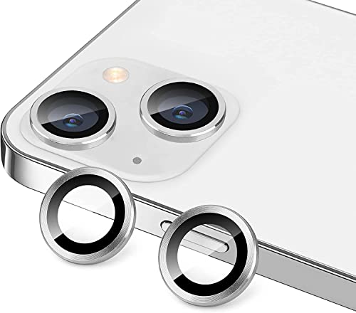 Image of DD SON Back Camera Lens Protector Tempered Glass For iPhone 12 Pro Max (Silver) | Case Friendly with Edge to Edge Coverage and Easy Installation Kit, Pack of 1 (Silver)