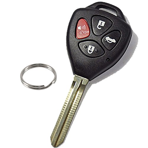ri-key security- nueva 4 botones remoto clave Shell caso para Toyota Corolla 2009 – 2013