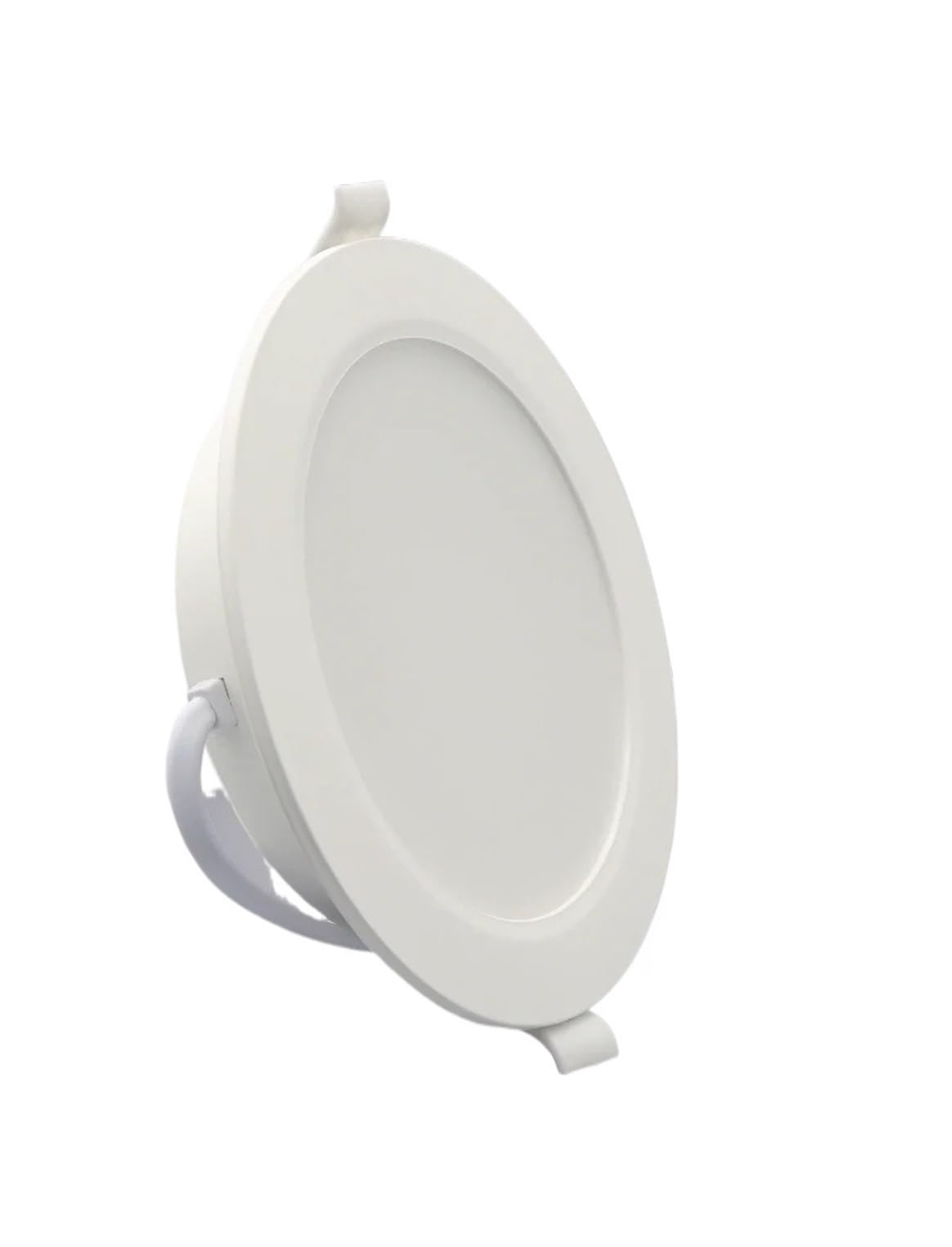 Lote de 10 focos LED empotrados de 110 V, 220 V, con interruptor de dial, CCT 3000 K, 4000 K, 6500 K, panel de luz LED redondo de 10 W, 24 W, iluminación interior puntual(6W)