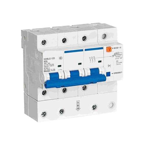 Disjoncteur différentiel NXBLE-125 pour installations triphasées 3P C80