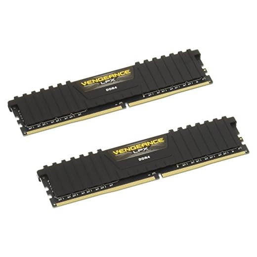 Corsair Vengeance LPX 8Go (2x4Go) DDR4 2666MHz C16 XMP 2.0 Kit de Mémoire Haute Performance - Noir