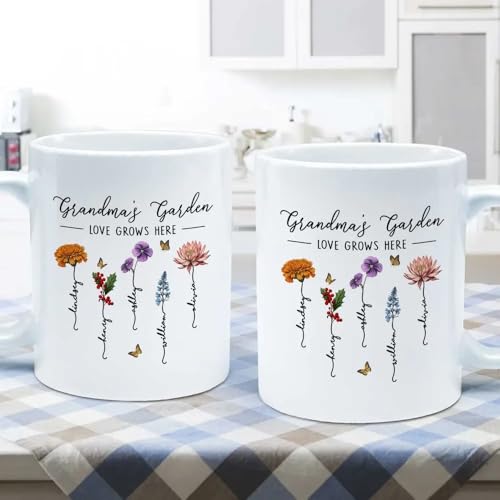 Taza de cerámica personalizada para Día de la Madre 11 oz miniatura 2