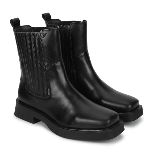 Image of YOHO Women's Boots Collection | Extra cushioned foot bed and skin friendly | Durability | stylish | All day comfort | sturdy and reliable | Trendy Casual Boots | Winter, snow and holiday outings