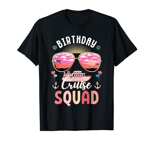 Birthday Cruise Squad 2024 Cruise Birthday Party for Girls Camiseta