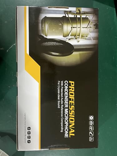 Facmogu Podcast Equipment Bundle, F998 Live Sound Card with BM800 Recording Studio Microphone - Image 3