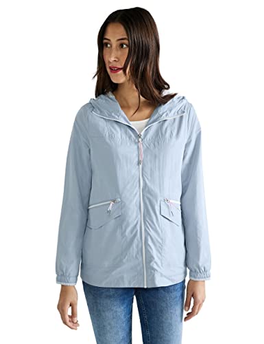 STREET ONE Damen A201806 Windbreaker, Happy Blue, 42