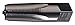 Pipe Tap, Taper, 2-11.5, Bright, 7 Flt