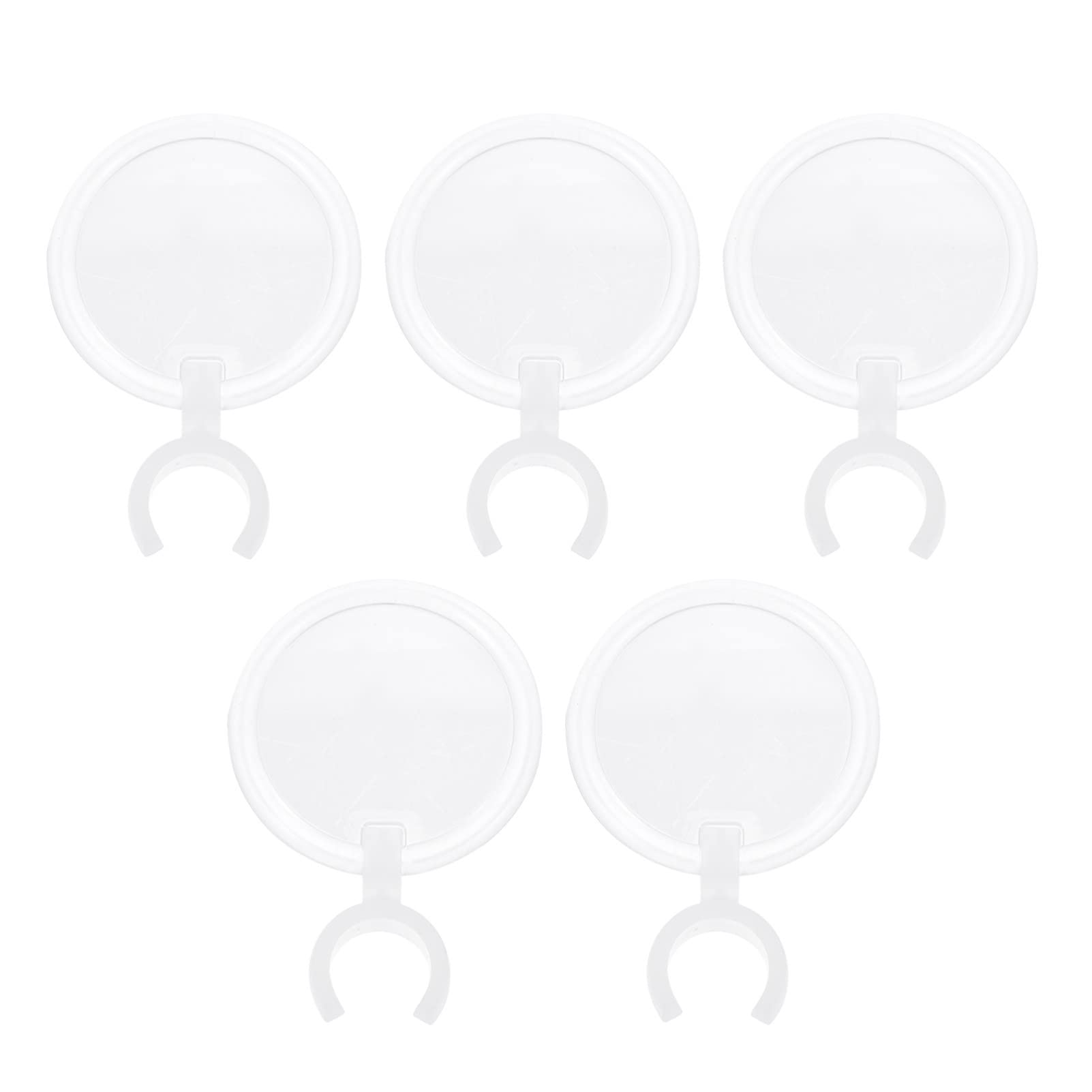 5Pcs Penholder Magnifiers: Mini Magnifying Glasses Folding Diamond Sticky Pen Holder Reading Magnifying Lens