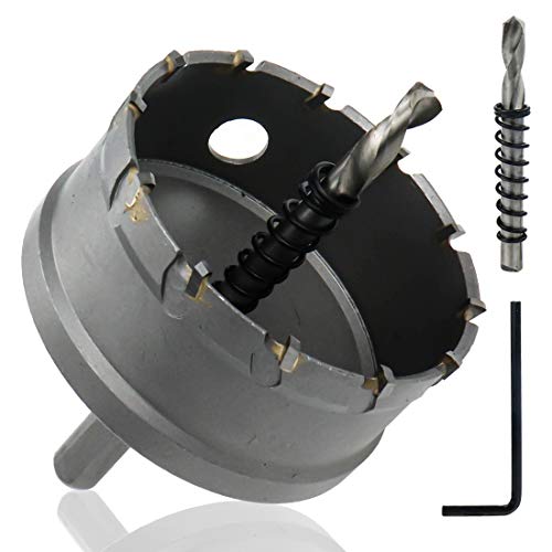 Rannb 70mm/2.75" Cutting Dia Carbide Hole Saw Cutter for Cutting Stainless Steel