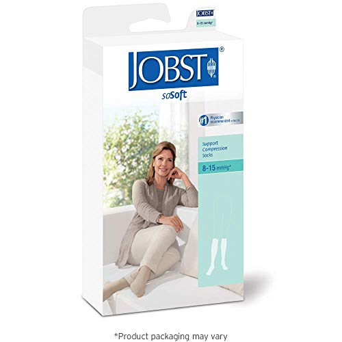 Image of JOBST - soSoft Knee-High Support Compression Socks Ribbed 8-15 mmHg