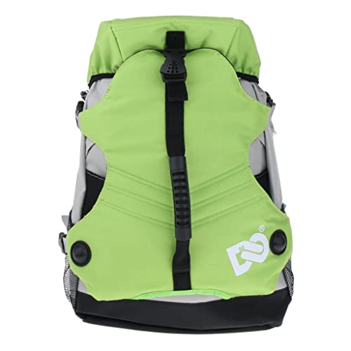 Luzhengyang Mochila grande de patins para homens e mulheres, bolsa de patins em linha com alças, capacidade de 45 x 32 x 18 cm, armazenamento de botas de patinação ao ar livre, alça de ombro ajustável