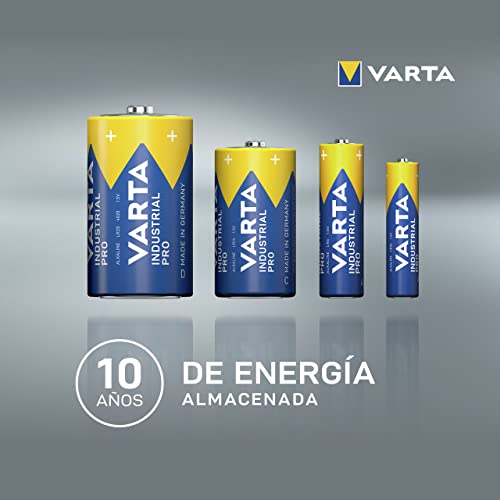 Miniatura 6 de VARTA Pilas AA, paquete de 100, Industrial Pro, Baterías Alcalinas, 1,5V, paquete de almacenamiento de embalaje ecológico, Made in Germany [Exclusivo en Amazon]