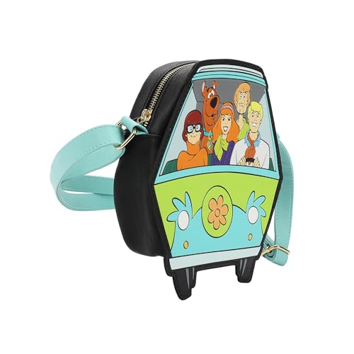 Scooby Doo Mystery Machine 8" Women's Novelty Crossbody Bag3