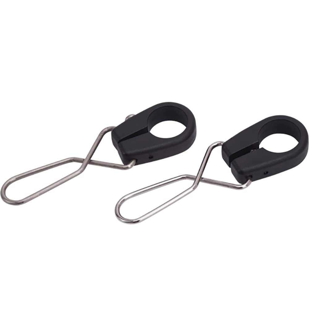 Buу 1 gеt 1 Sea-Dog Nylon Flagpole Pennant Mounts Stainless Clips - Pair [328197-1]
