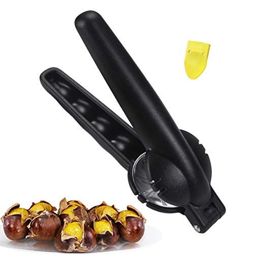 MSY BIGSUNNY Chestnut Cutter Tool Opener Knife Opener Plier For Nutcracker,Chestnut,Dried Fruit(Black)