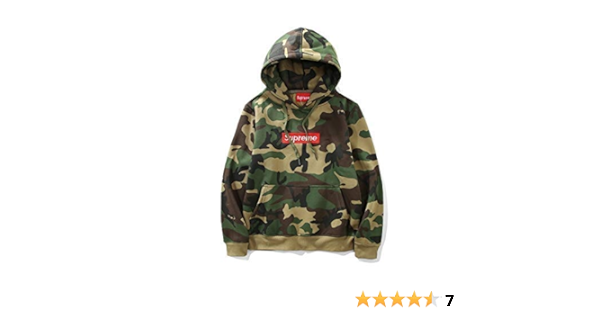 green camo supreme hoodie