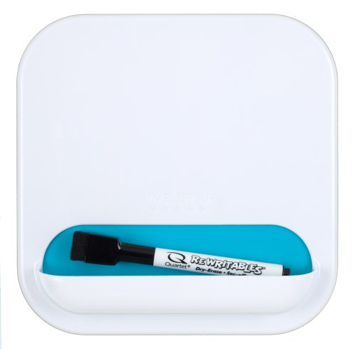 Five Star Locker Accessories, Combo Dry Erase Board and Storage Pocket, 7