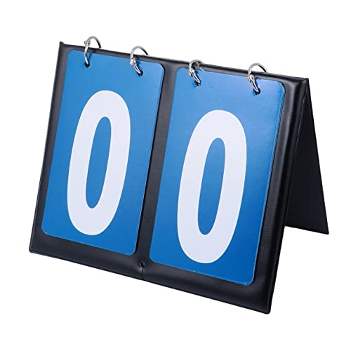 NAMOARLY Basketball Scoreboard Match Score Flipper Portable Flip Score Keeper for Sports and Intuitive Design Durable Material for Outdoor Games