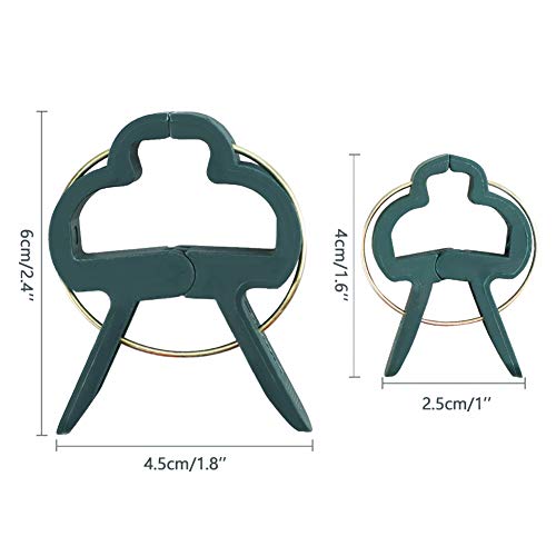KINGLAKE 100PCS Garden Plant Clips (2 Sizes) Adjustable Plant Stem Clips for Support Vine Vegetables Tomatoes Climbing Plants - Image 2