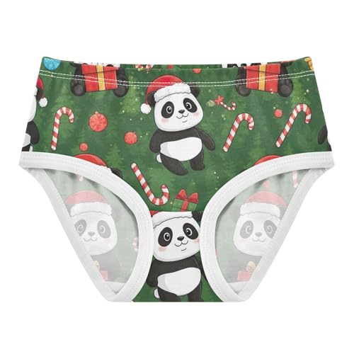 Animals Toddlers Underwear Floral 2t Cotton Girl Panties Cute Cute Cartoon Pandas Christmas Kids Briefs Undies