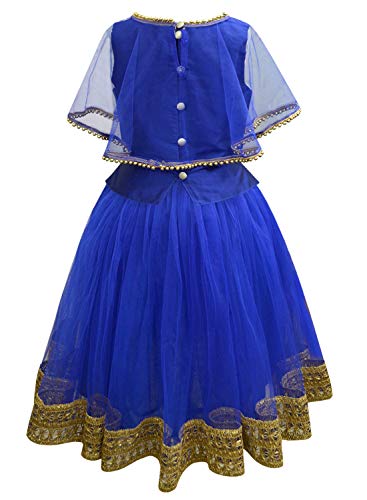 Image of A.T.U.N. (ALL THINGS UBER NICE) Girl's Ghagra Synthetic Readymade Lehenga Choli