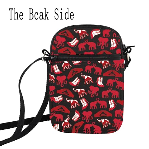 HOLLP Red Elephant Sorority Crossbody Bag Sisterhood Gift Red Sorority Shoulder Bag Greek Sorority Merch4