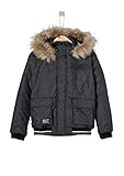 s.Oliver Jungen 62.809.51.4406 Jacke, Grau (Anthracite Melange 98w8), 176 (Herstellergröße: XL)
