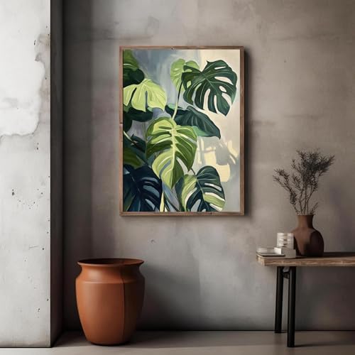Affiches Monstera 60 x 90 cm sans cadre deco elegante - 5