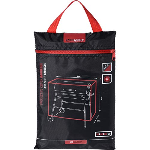 Funda Barbacoa Cilíndrica 95X60Xh.85 Cm - En Oferta Progarden Funda Negra Para Barbacoa 85