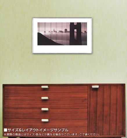 Amazon.co.jp: ポスター マーサ レイ サンフランシスコ 額装品 アルミ