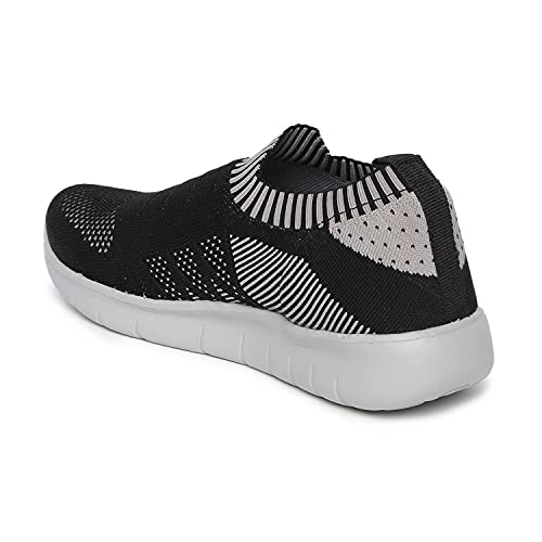 Image of Marc Loire Women's Lightweight Athleisure Knitted Active Wear Slip-On Sneaker Shoes for Sports, Athletics and Walking