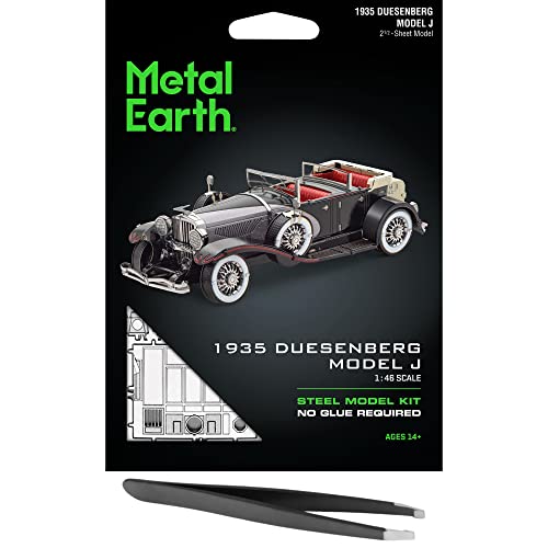 Kit modelo 3D Metal Earth Duesenberg 1935 miniatura 1