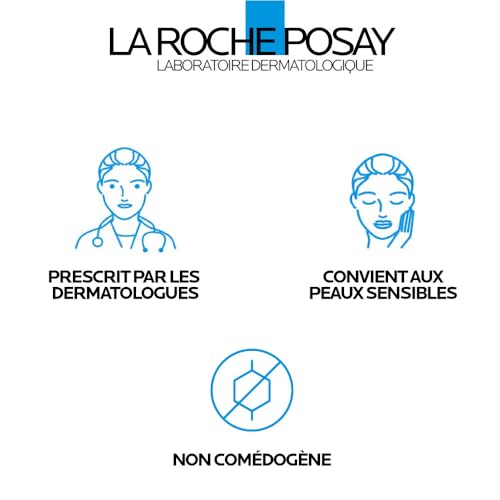 La Roche-Posay - Effaclar A.Z. - Gel-crème - Crème Hydratante Visage Quotidienne - Crème Anti-Rides, Anti-Imperfections, Anti-Marques - Acide Salicylique et Acide Hyaluronique - Peaux Grasses