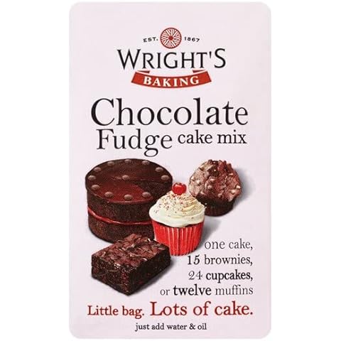 Wright's Chocolate Fudge Cake Mix 5X500G Cover