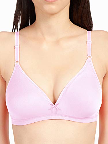 Image of SONARI Omania Womens Non-Padded Cotton Polyester Bras - Solid, Non-Wired, Medium Coverage, Hand Washable (Pack of 2)