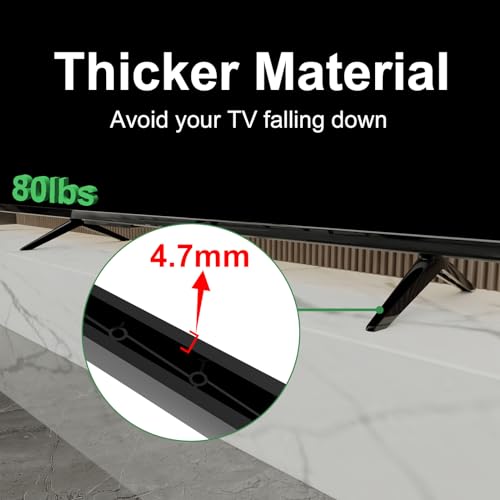 image for Motiexic TV Stand for Insignia TV Legs Replacement, Only for Insignia 