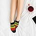 KEJIAXIAN B Is For Brilliants Black Boy Low Cut Socks Fashion B Is For Brilliants Black Boy Sock