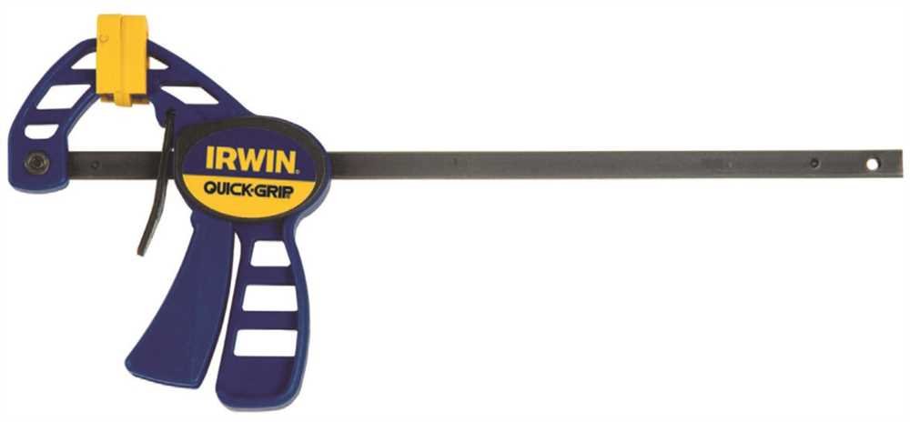 IRWINQuick Grip 53006 4-1/4" Quick-Grip One-Handed Micro Bar Clamp