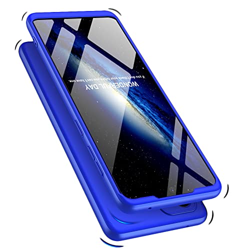 Image of Kapa Double Dip Full 360 Protection Back Case Cover for Samsung Galaxy A73 (5G) (Blue)
