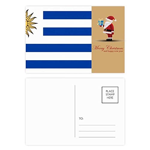 Cartes postales Uruguay drapeau national pour décorer vos carnets de voyage