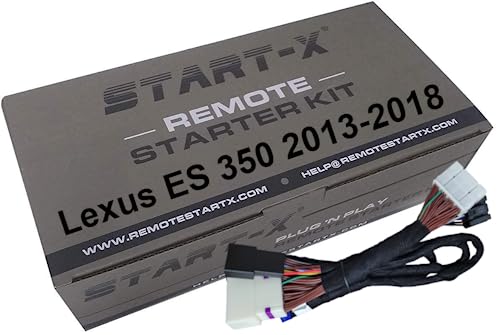 Start-X Remote Start kit for Lexus ES 350 (2013-2018) | Push to Start Engine | Plug N Pay | Lock 3X to Remote Start | 2013 2014 2015 2016 2017 2018